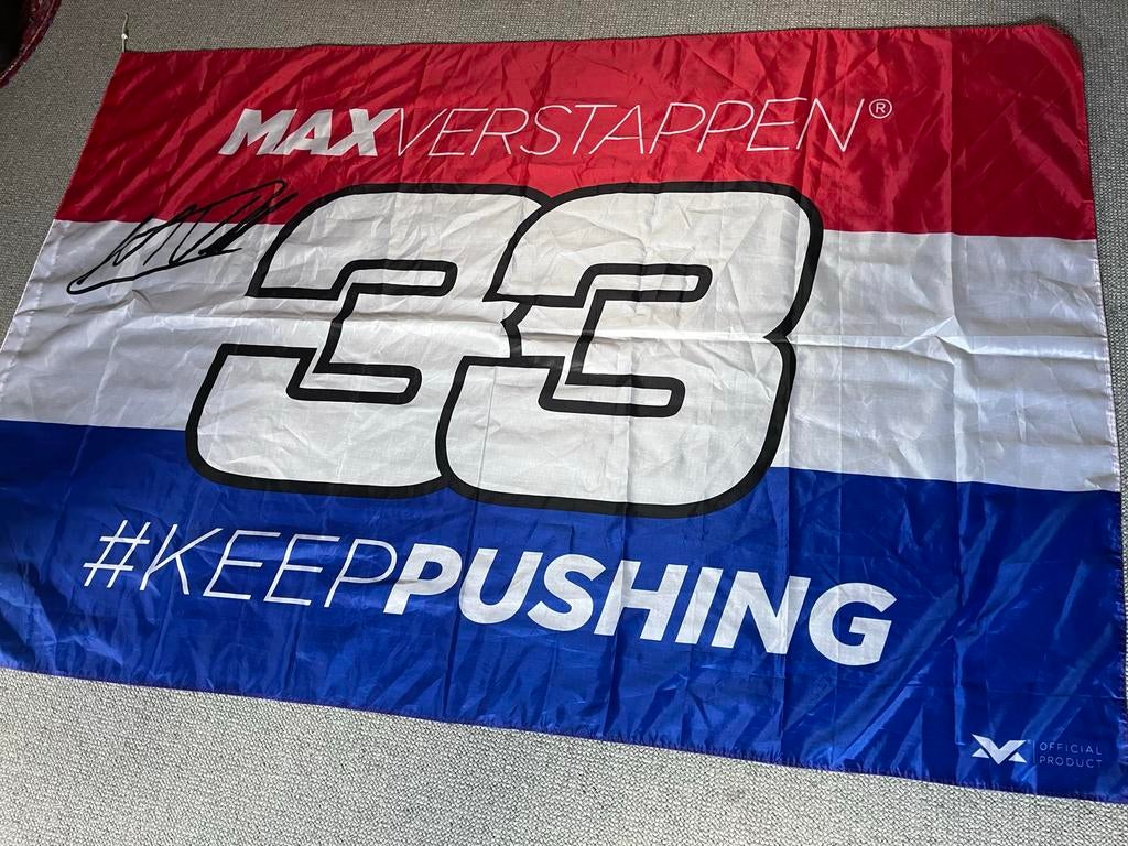 XL Max Verstappen vlag 150x220 cm F1/Formule1, Ophalen of Verzenden, Nieuw