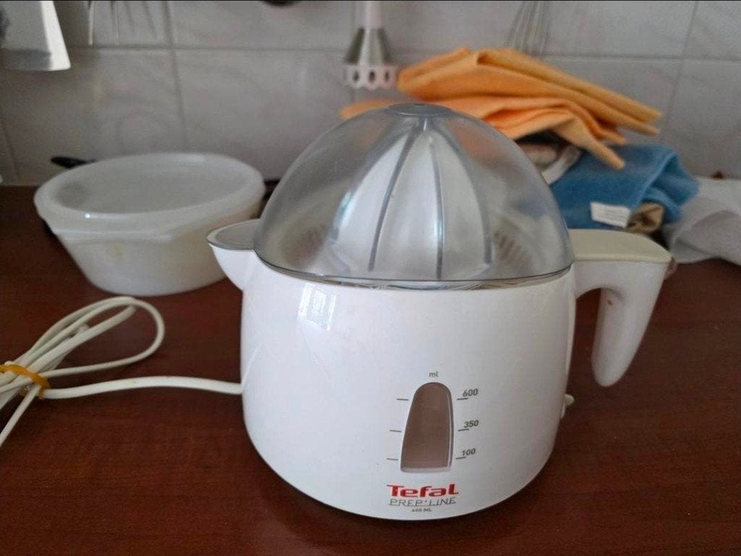 Tefal Prep'Line Citruspers Wit - Snel & Gemakkelijk, Ophalen of Verzenden, Gebruikt