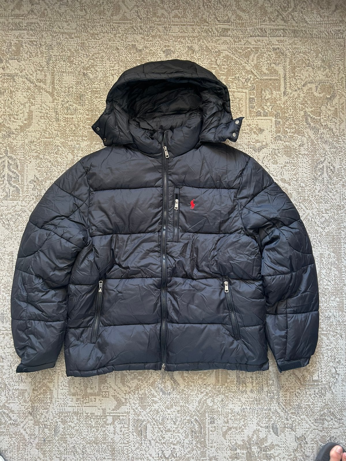 Ralph lauren jas maat L, Ophalen of Verzenden, Nieuw, Maat 52/54 (L), Zwart