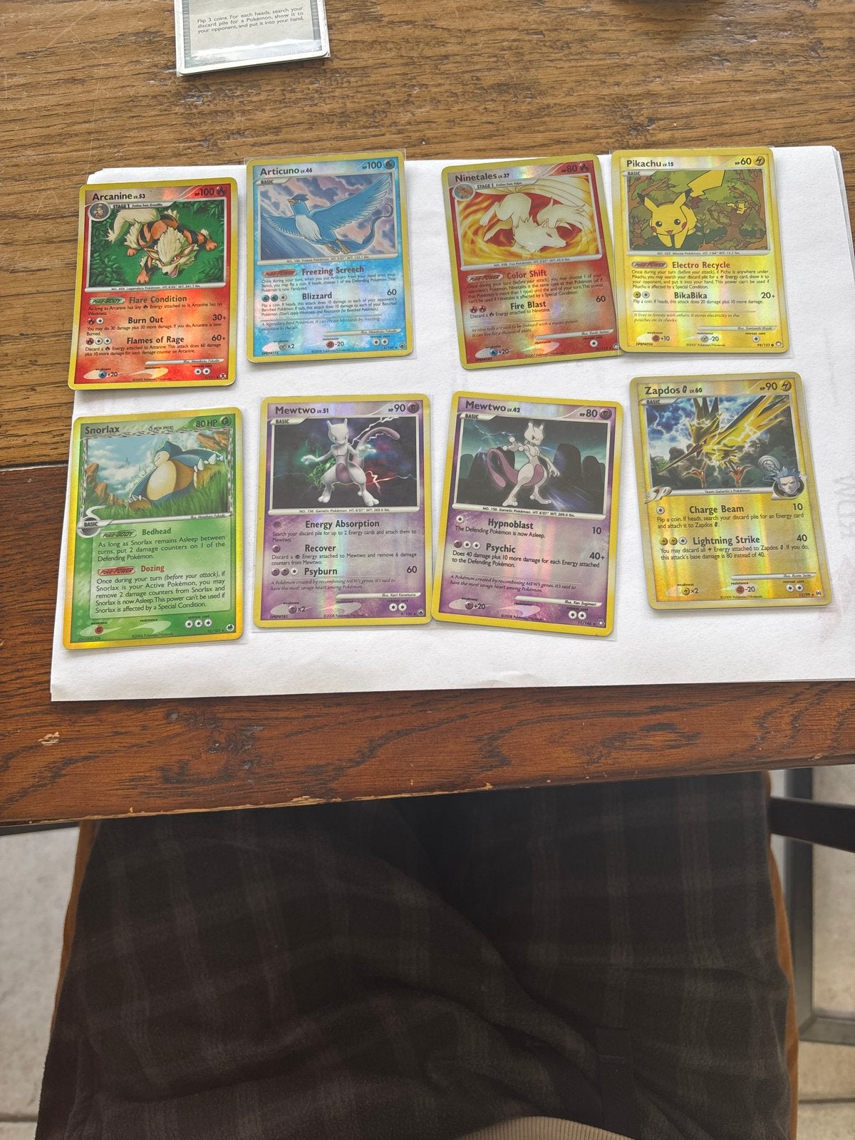 Pokémonkaarten Reverse Holo's - Diverse Collectie, Ophalen of Verzenden, Zo goed als nieuw, Meerdere kaarten, Foil