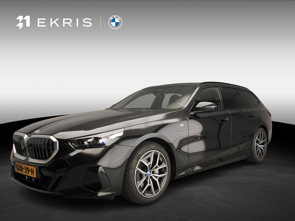 BMW i5 Touring eDrive40 | M-Sportpakket | LED | Navigatie |, Automaat, Achterwielaandrijving, Zwart, Met garantie (alle)