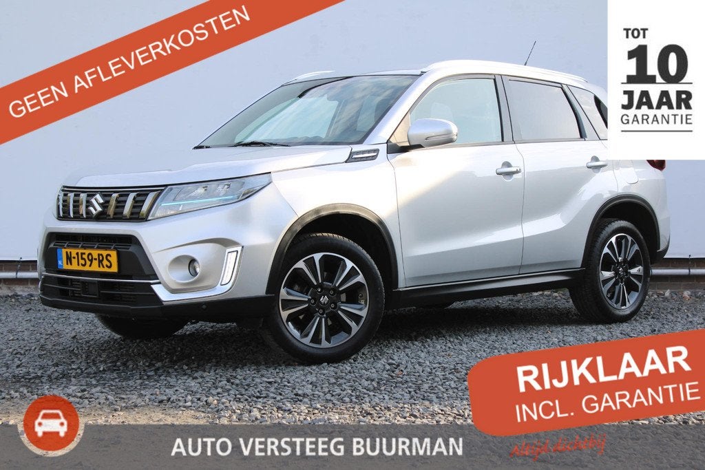 Suzuki Vitara 1.4 Boosterjet Style Smart Hybrid Automaat, Tr, Auto's, Suzuki, 12 maanden, 4 cilinders, 600 kg, 1373 cc