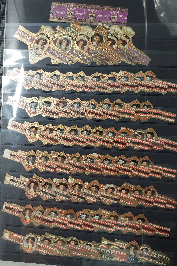 Sigarenbandjes, Verzamelen, Ophalen of Verzenden, Gebruikt, Sigarenbandjes
