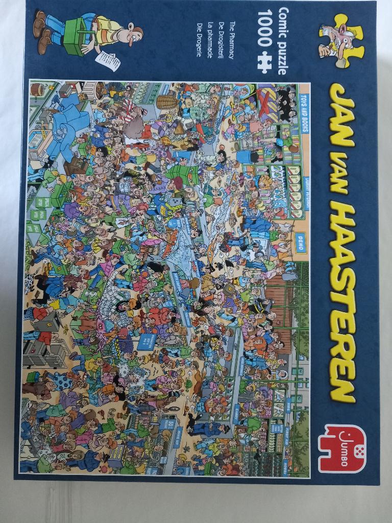 Van Haasteren, Hobby en Vrije tijd, Ophalen of Verzenden, 500 t/m 1500 stukjes, Zo goed als nieuw