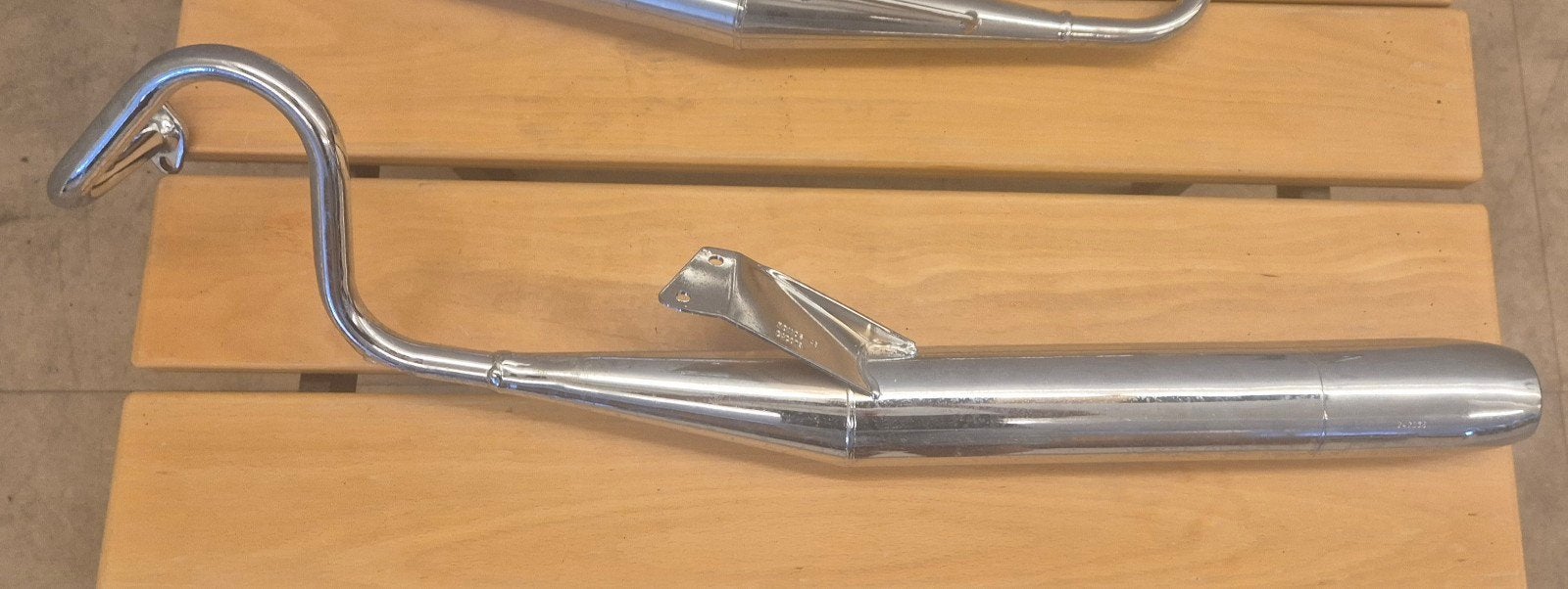Originele Tomos 45 Uitlaat – Chroom – Zeer nette staat, Ophalen, Tomos, Zo goed als nieuw, N.v.t