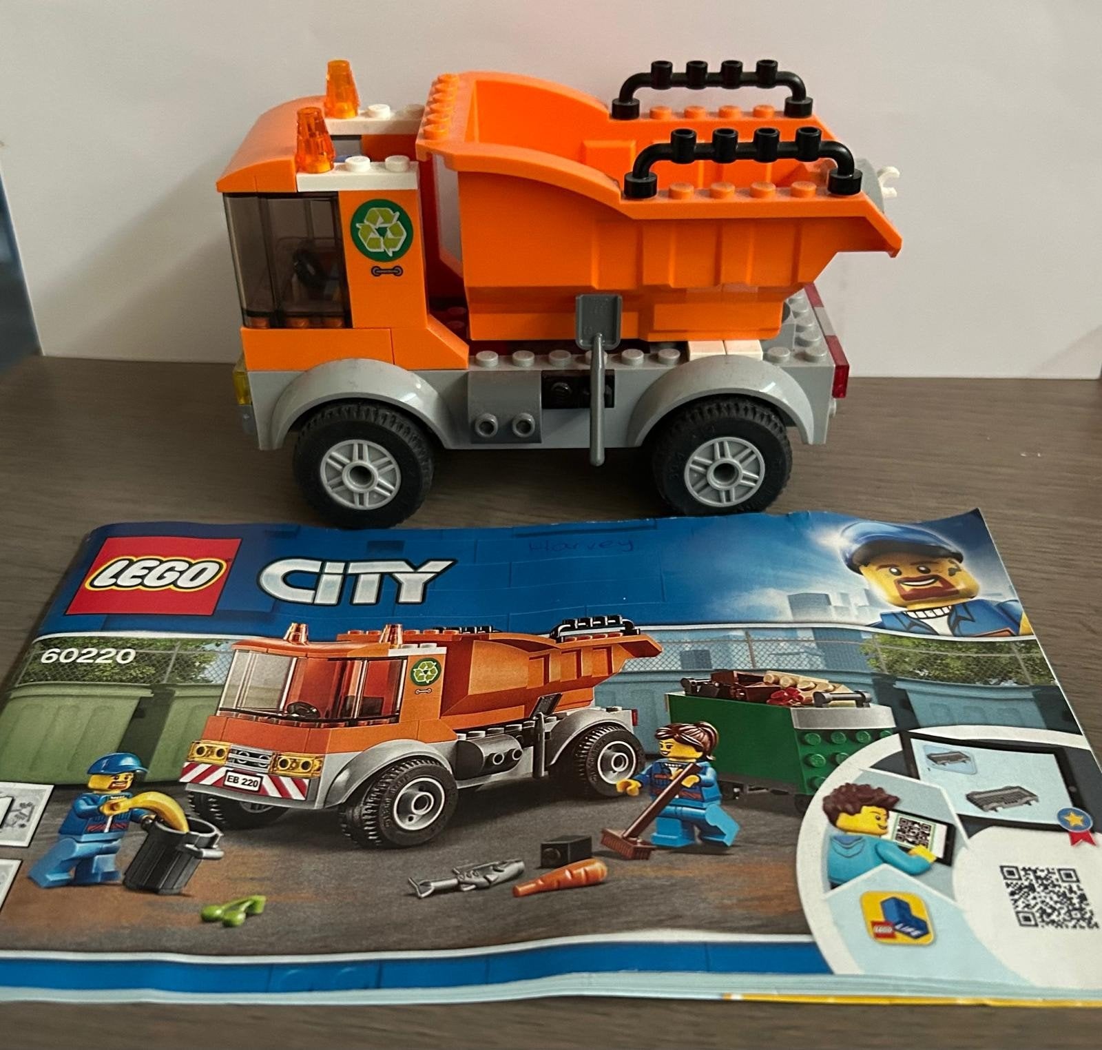 LEGO City Vuilniswagen 60220 - Zo goed als nieuw, Ophalen, Zo goed als nieuw, Overige merken