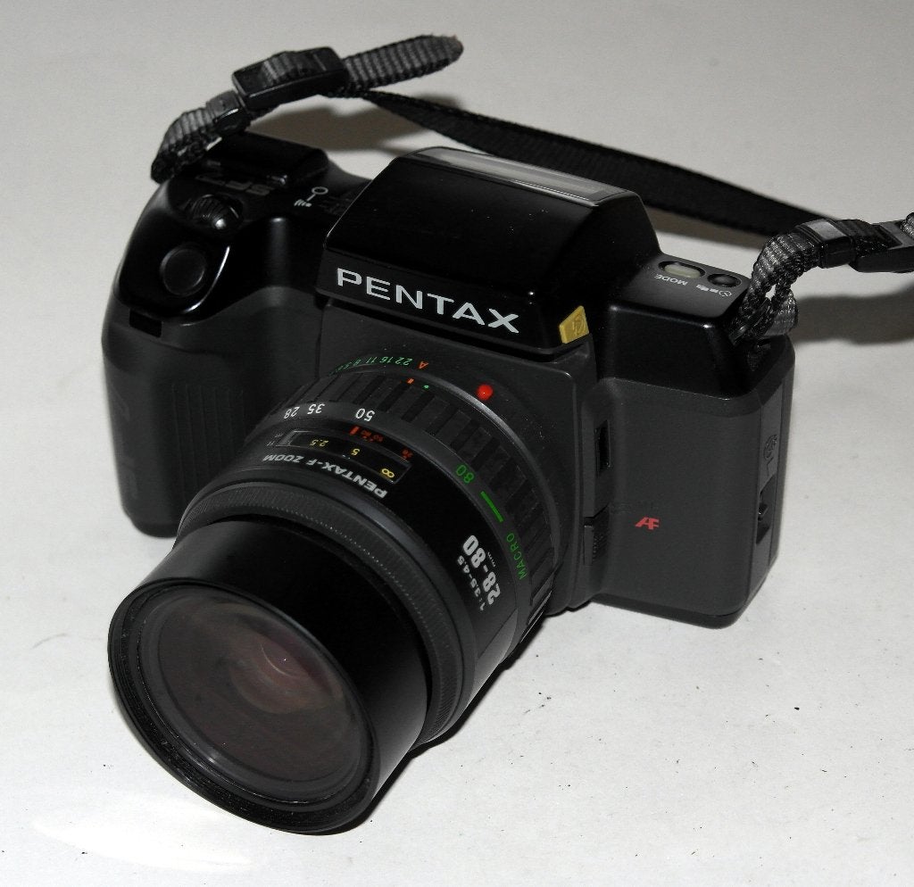 Pentax SF7, Audio, Tv en Foto, Fotocamera's Analoog, Ophalen of Verzenden, Gebruikt, Spiegelreflex, Pentax