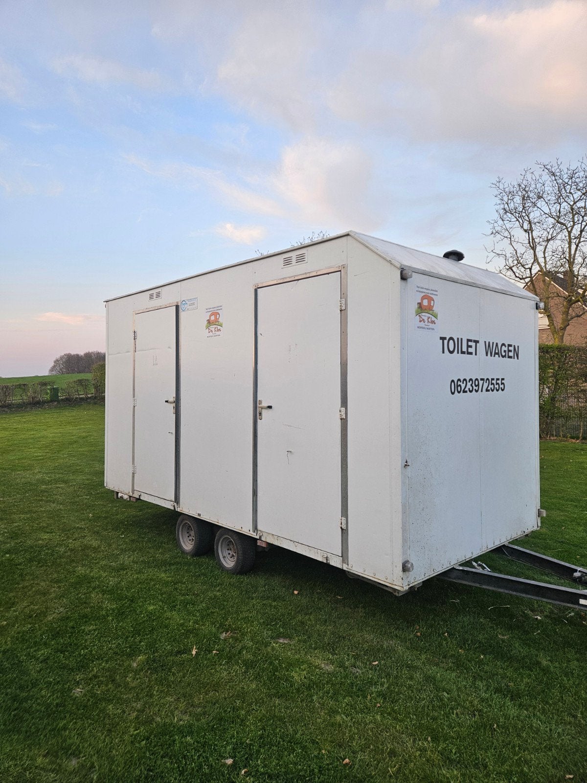 toiletwagen te huur, Ophalen of Verzenden, Zo goed als nieuw, Overige