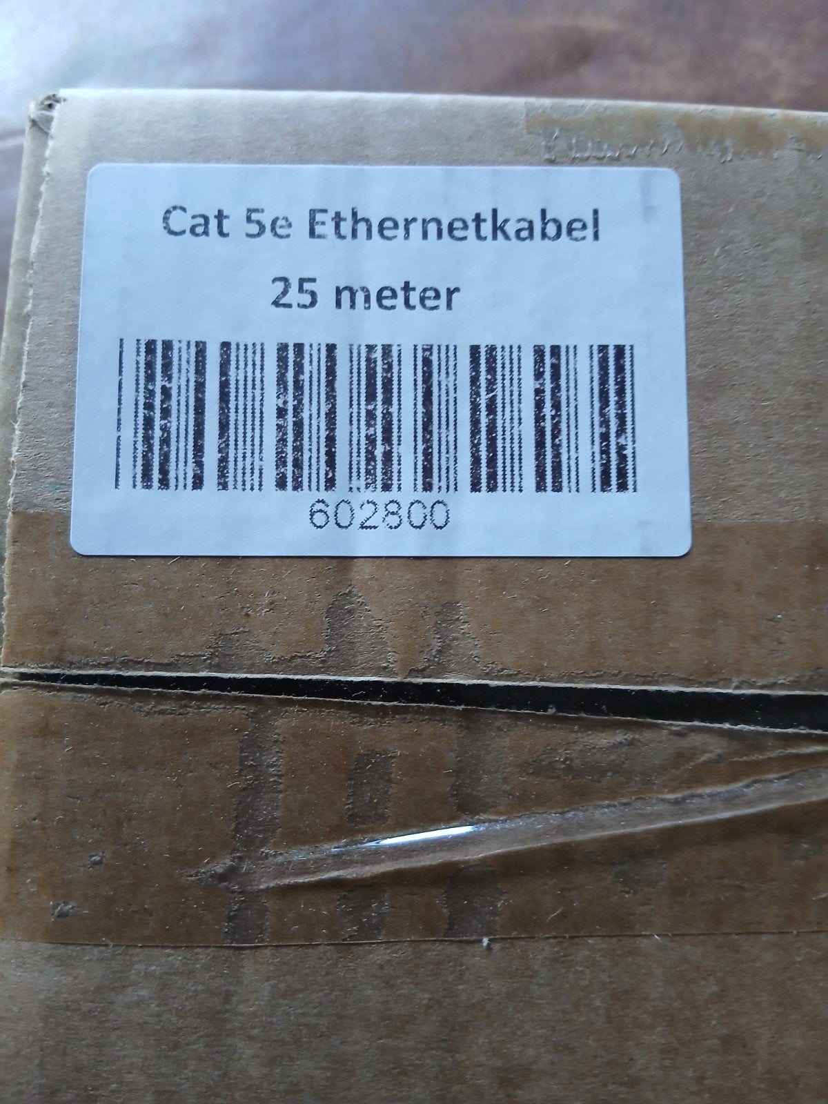 25 meter ethernetkabel, Ophalen of Verzenden, Nieuw, Kabel of Snoer