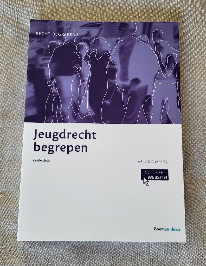 Jeugdrecht begrepen, Boeken, Studieboeken en Cursussen, Ophalen, HBO, Zo goed als nieuw, Lydia Janssen
