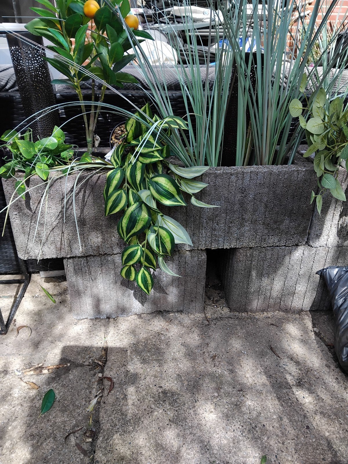 betonnen bloembakken plantenbakken, Ophalen, Rond, Beton