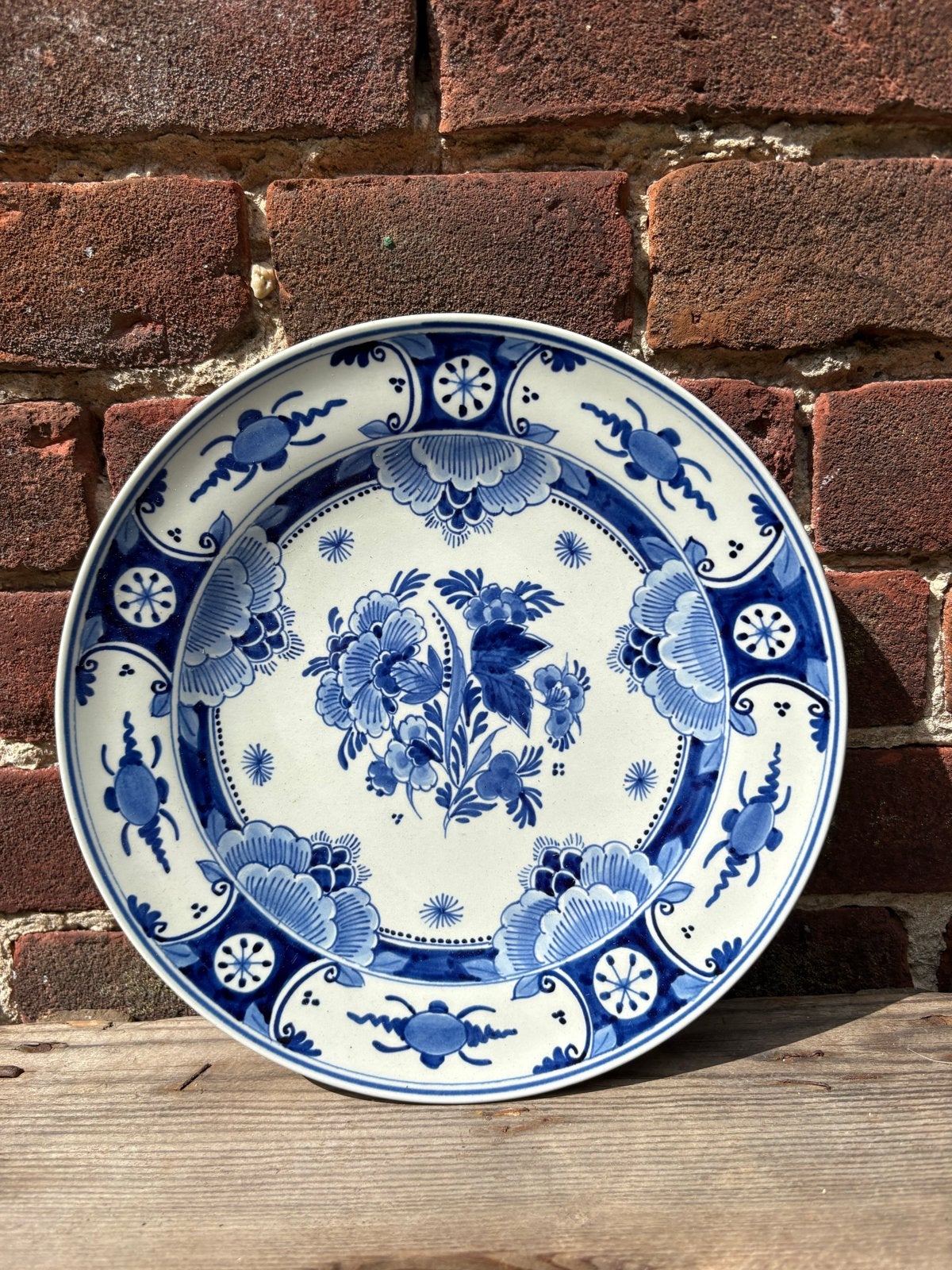 Wandbord Porceleyne Fles Delft Blauw, Antiek en Kunst, Ophalen of Verzenden