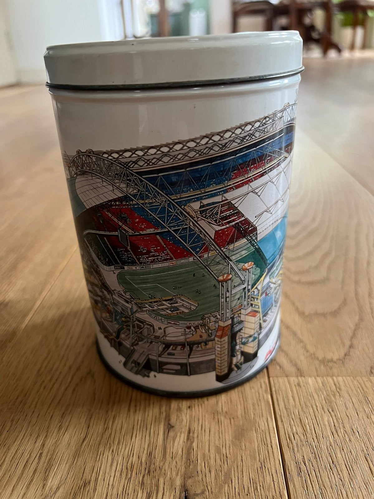 Amsterdam Arena Koekblik - Verzamelobject, Ophalen of Verzenden, Gebruikt, Koek(jes)