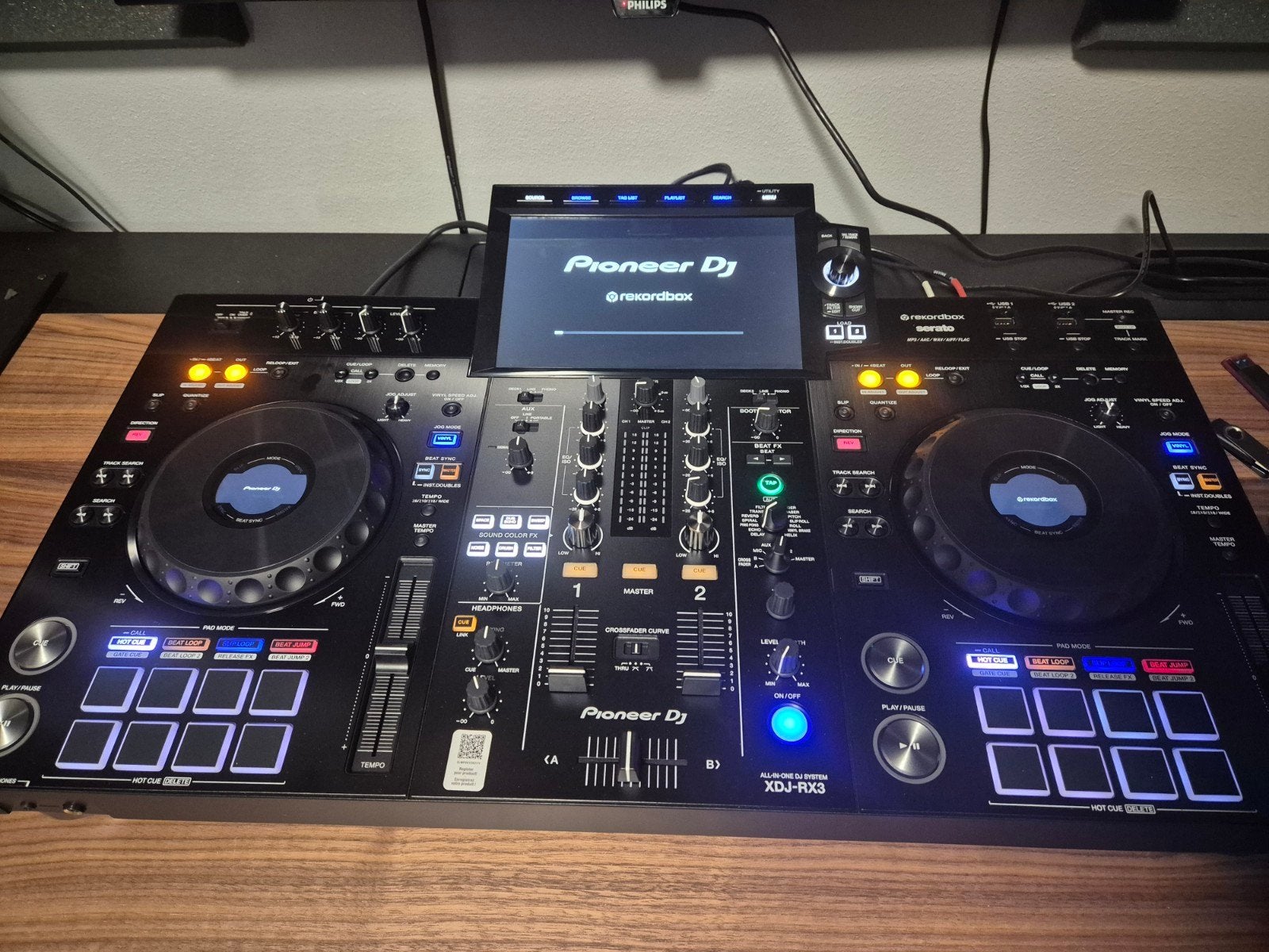 Pioneer XDJ RX3 + Garantie , decksaver doos en Pioneer VM-50, Ophalen, Zo goed als nieuw, Dj-set, Pioneer