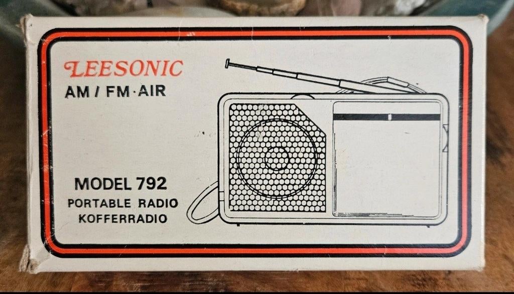 Leesonic AM/FM/AIR Draagbare Radio Model 792, Ophalen of Verzenden, Zo goed als nieuw, Transistorradio