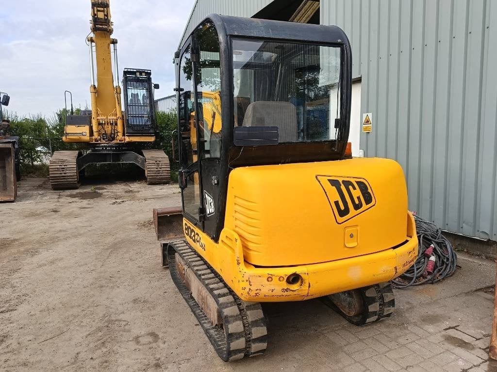 JCB 803 Plus 3 ton minigraver excavator bagger MARGE, Graafmachine
