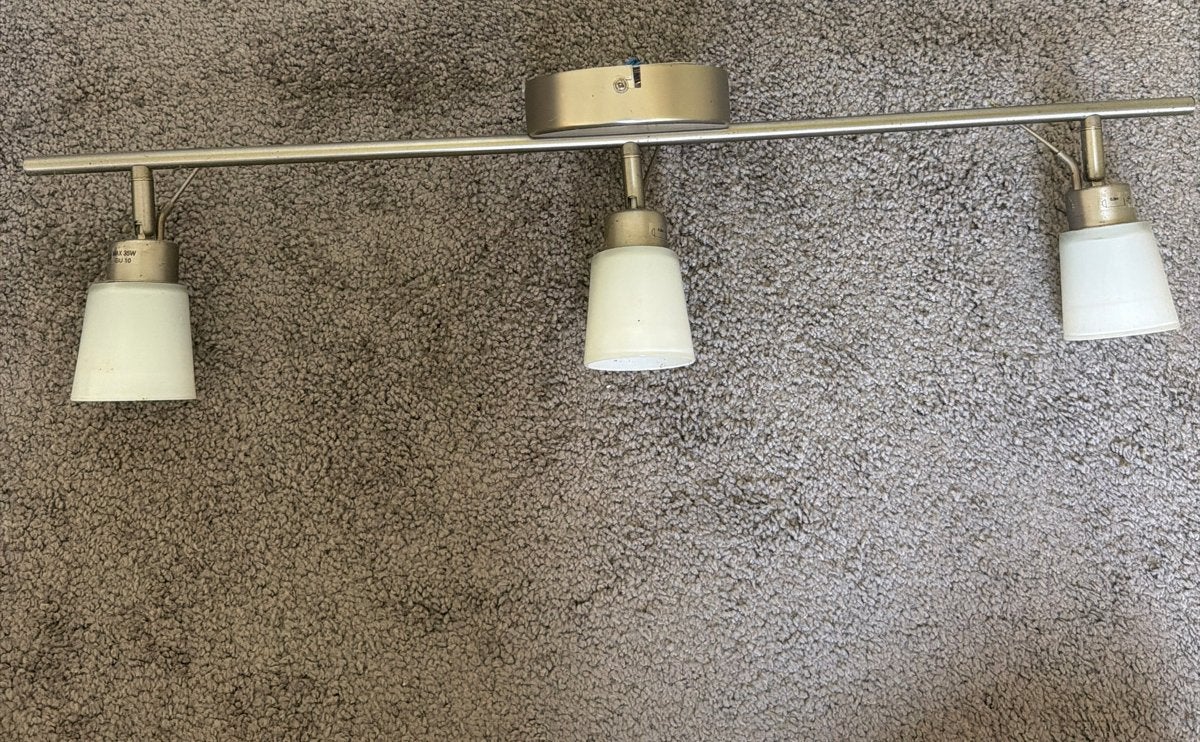 Set van 3 spots lampen, Ophalen, Halogeen, Gebruikt, GU10