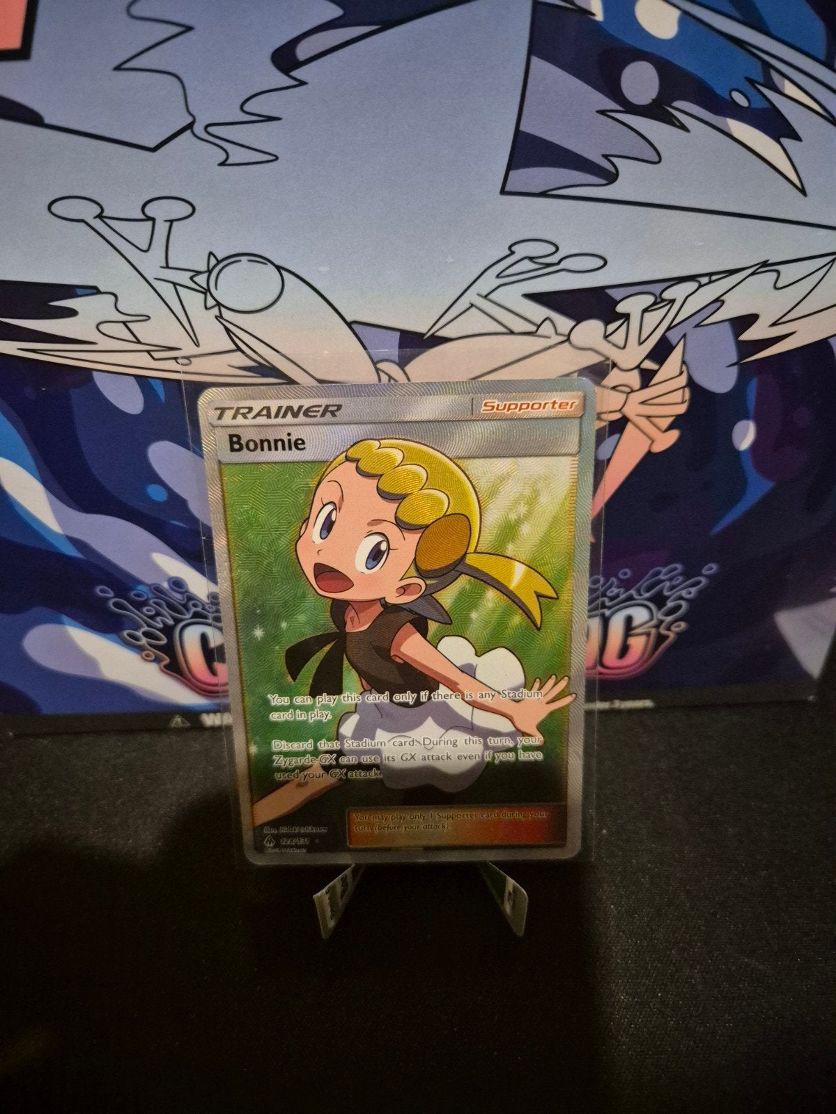 Bonnie Full Art Trainer Sun & Moon Mint Pokémon Kaart, Hobby en Vrije tijd, Verzamelkaartspellen | Pokémon, Ophalen of Verzenden