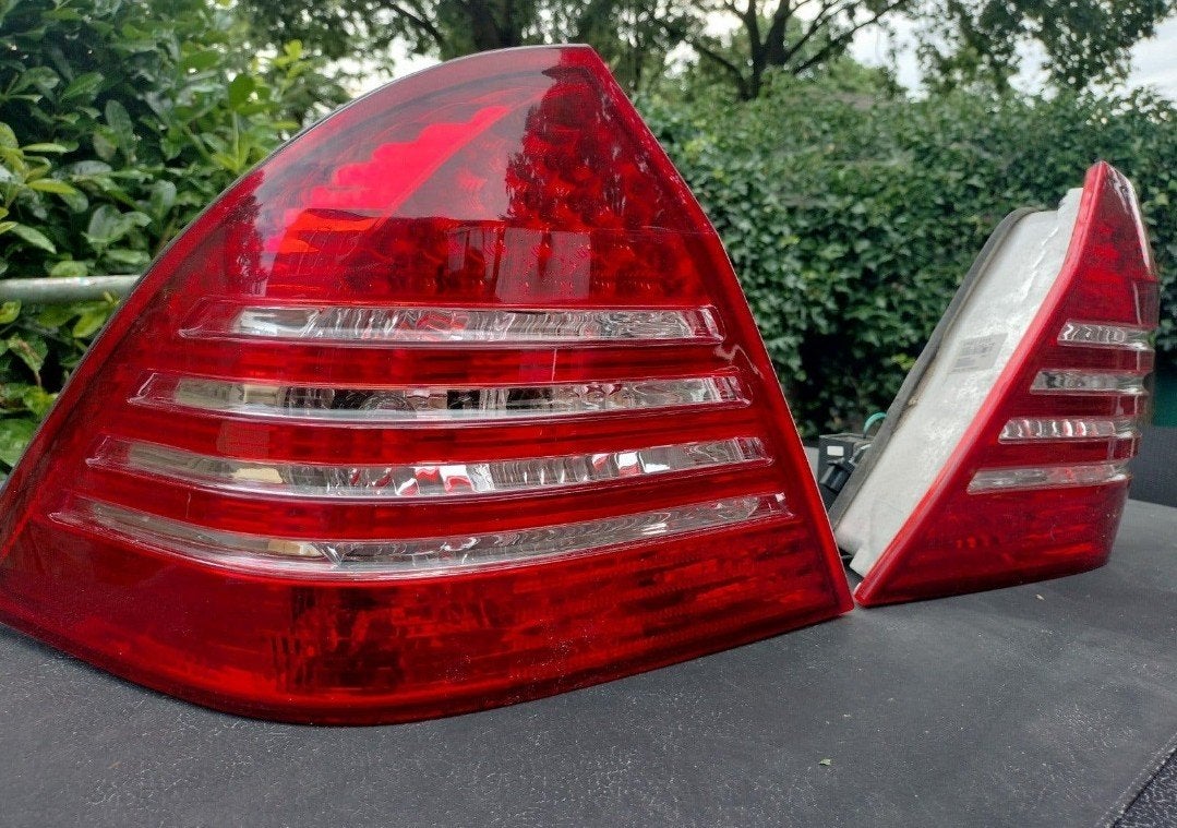 s klasse achterlichten voor MERCEDES BENZ V KLASSE W 203,, Auto diversen, Tuning en Styling, Ophalen of Verzenden