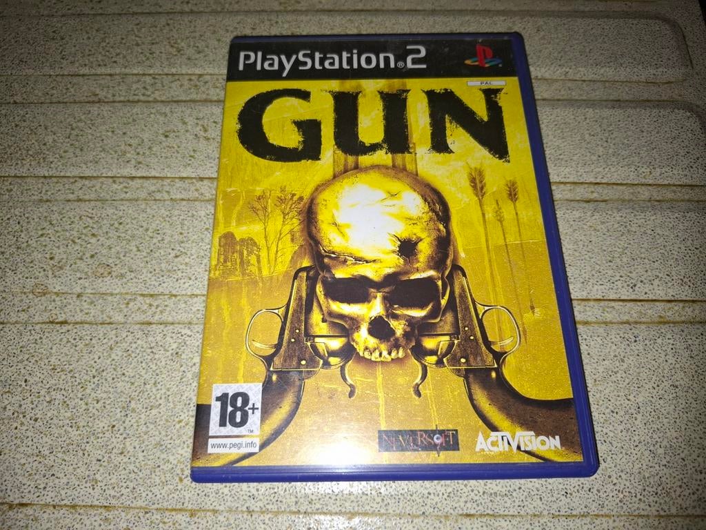 Playstation 2 PS2 spel game Gun, Vanaf 18 jaar, Shooter, 1 speler, Ophalen of Verzenden