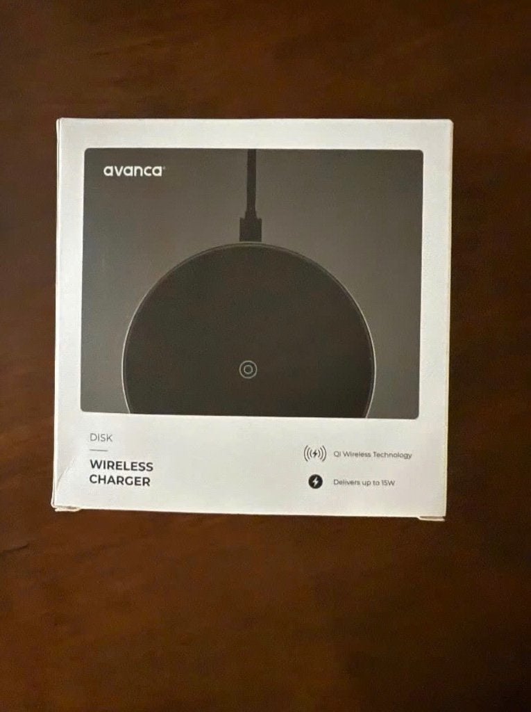 Avanca Disk Draadloze Oplader - Qi - 10W - snelladen, Universeel, Draadloze oplader, Nieuw, Ophalen of Verzenden