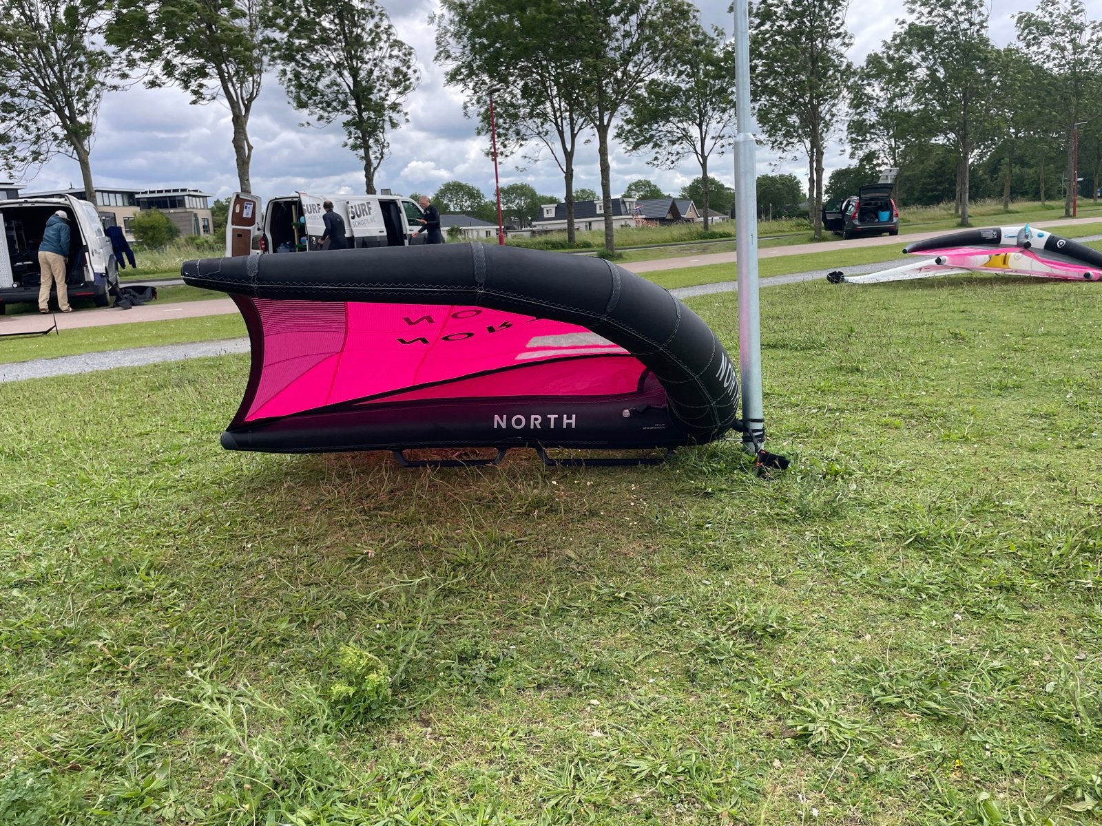 North nova 2023 maat 4.2 en 5.0, Watersport en Boten, Wingsurfen, Ophalen of Verzenden, Gebruikt, Wingsurf-wing