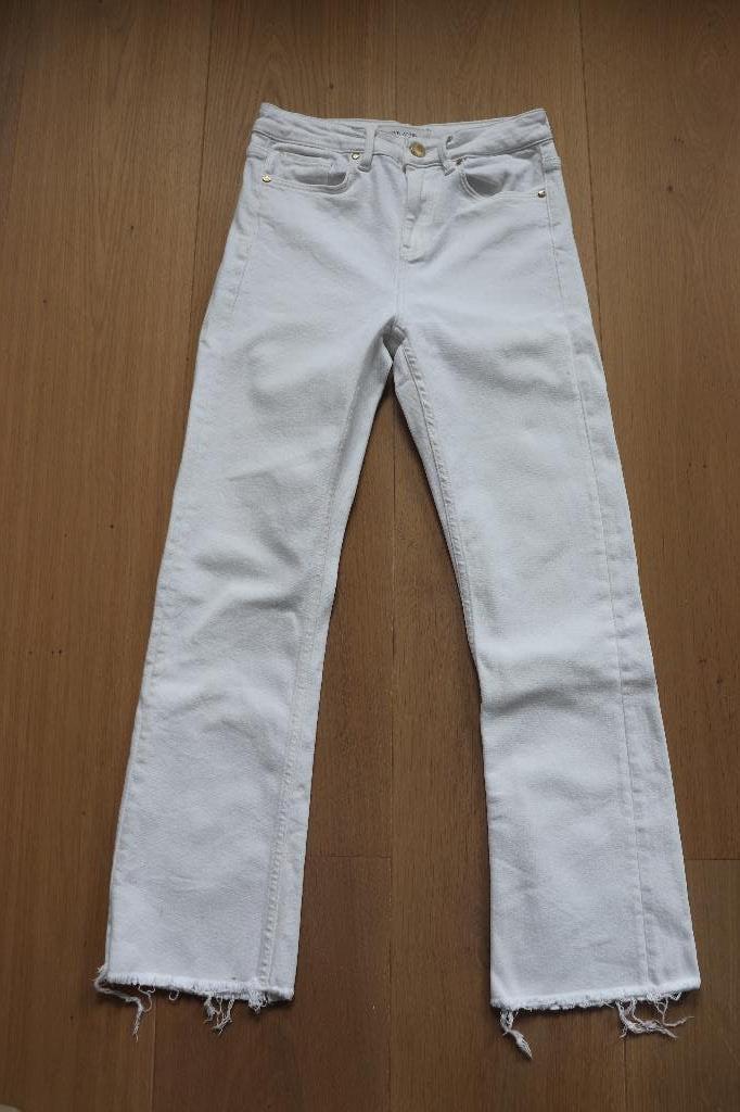 Offwhite jeans, merk Revelation, maat 27, Kleding | Dames, Spijkerbroeken en Jeans, Wit, Ophalen of Verzenden, Zo goed als nieuw