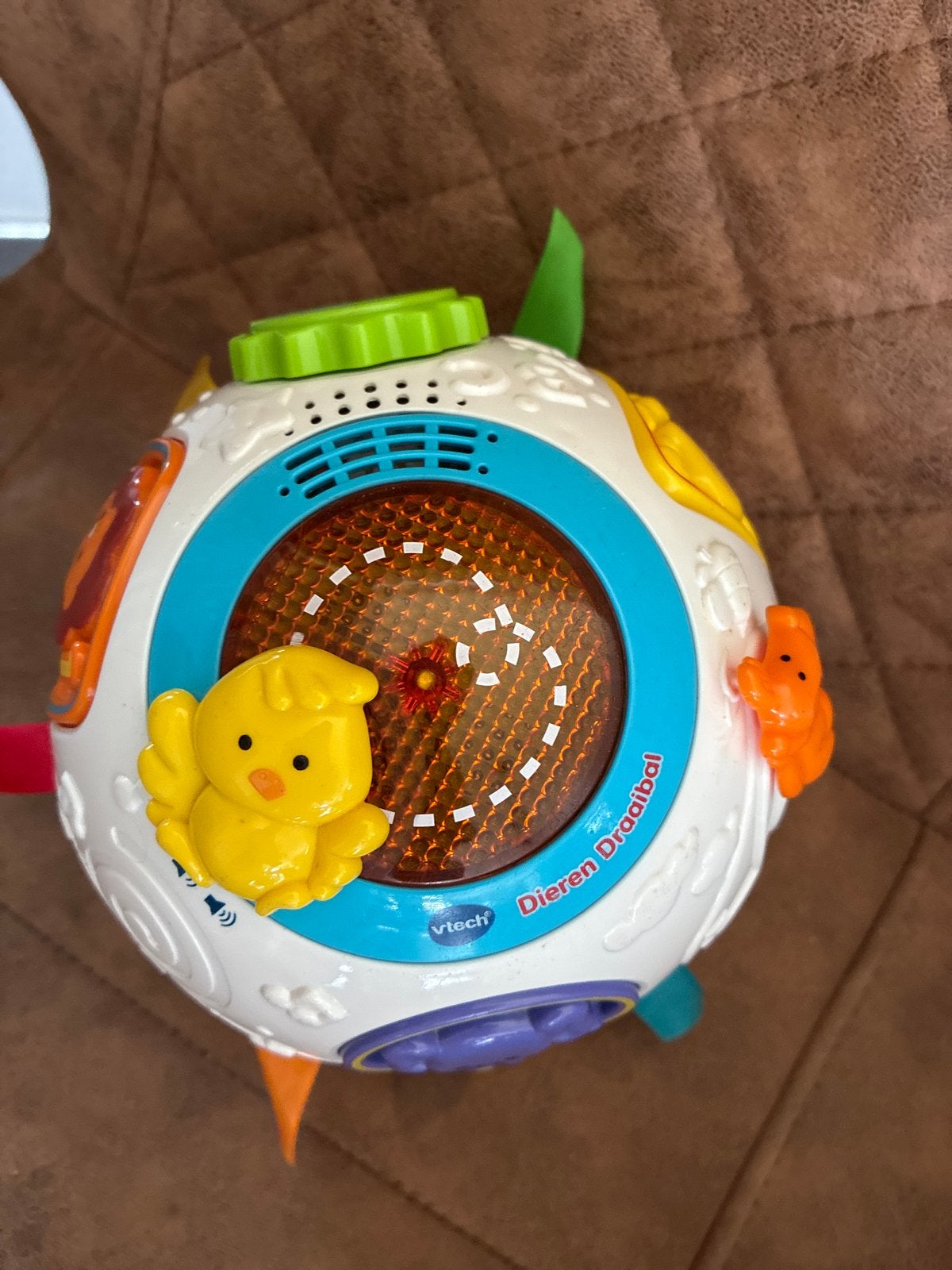 VTech Dieren Draaibal - Interactief babyspeelgoed, Kinderen en Baby's, Ophalen of Verzenden, Gebruikt, Overige typen, Met licht