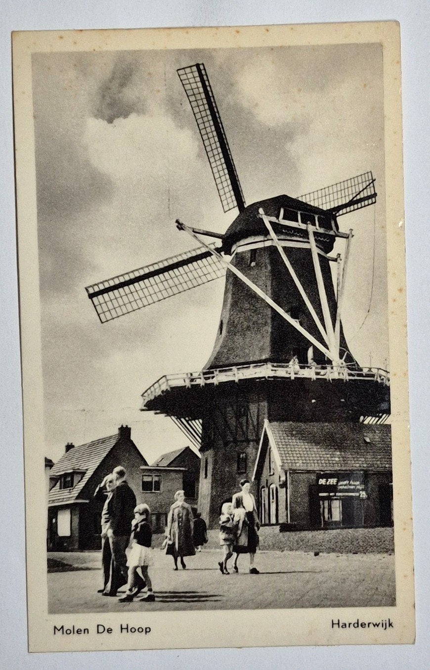 Harderwijk ( Gld. ) Molen De Hoop  verdwenen, Ophalen of Verzenden, 1960 tot 1980, Gelopen, Gelderland