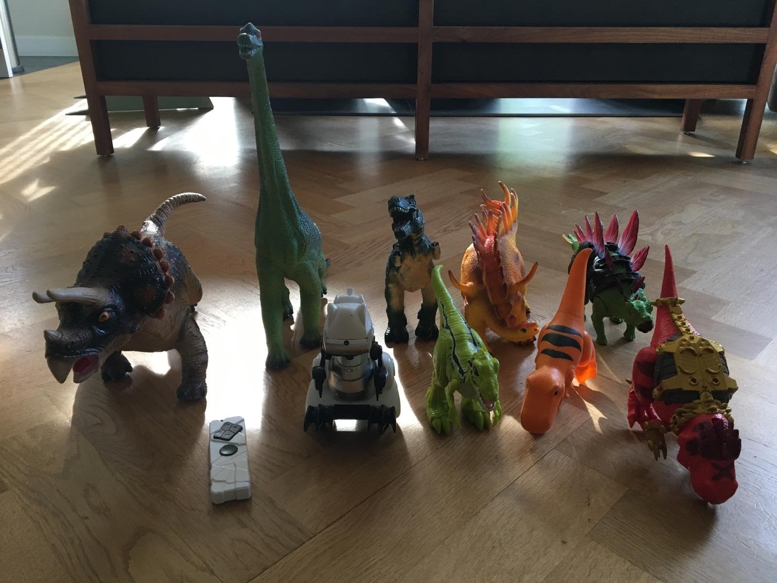 Dino's dinosauriërs, Ophalen, Gebruikt