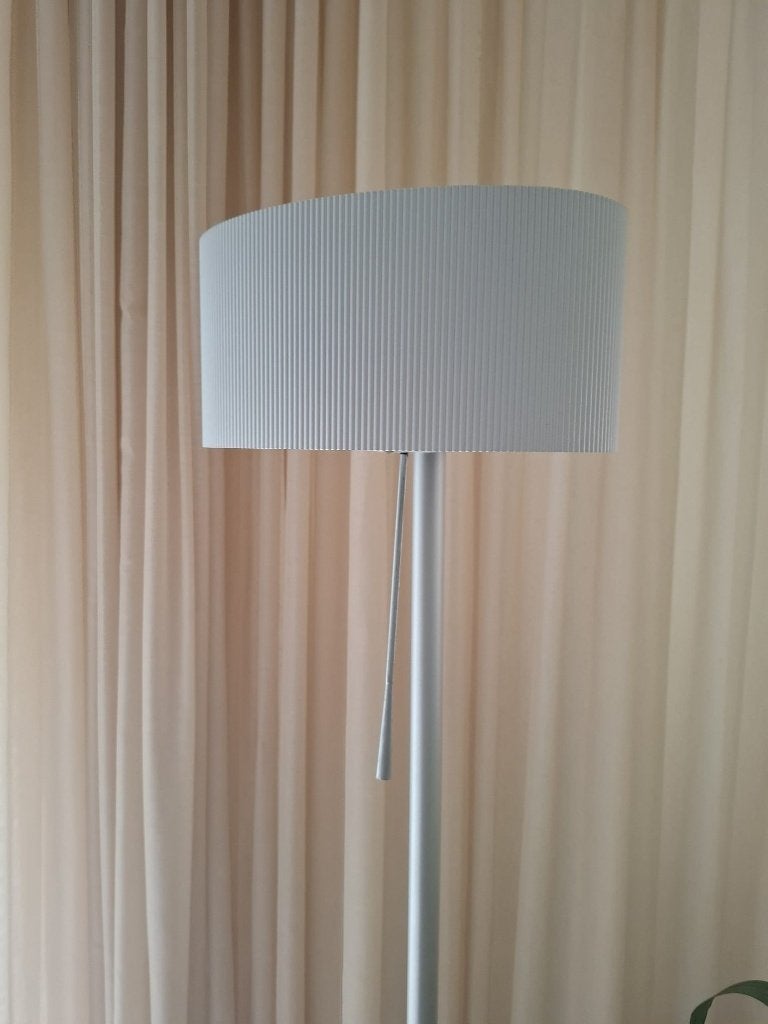 design staande vloer lamp Diogenes, Ophalen, Gebruikt, Metaal, 150 tot 200 cm