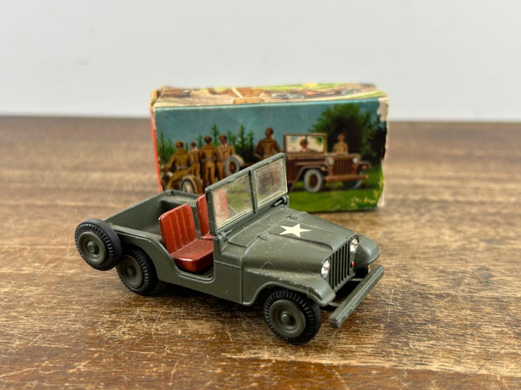 Tekno 814 Willys Militaire Jeep, Hobby en Vrije tijd, Ophalen of Verzenden, Zo goed als nieuw, Auto, Tekno