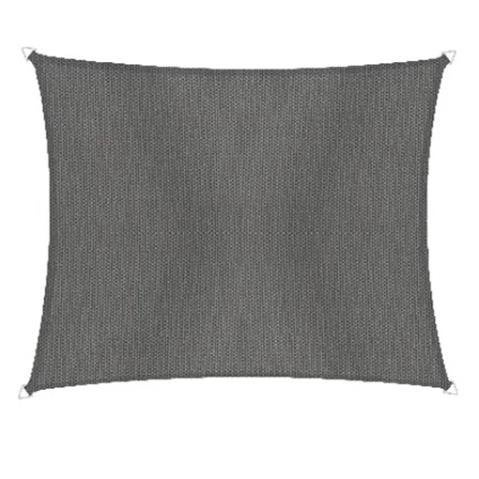 schaduwdoek vierkant 5 x 5 meter met 4 palen, Niet ingevuld, Nieuw, Niet ingevuld, Ophalen