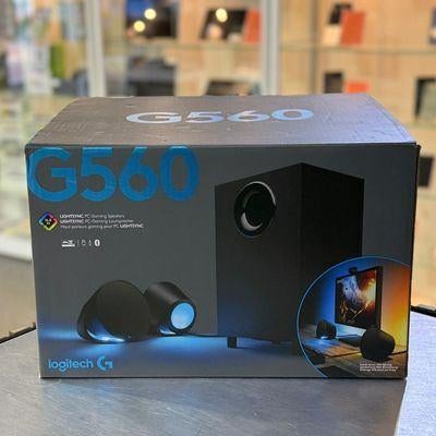 Logitech G560 2.1 Gaming Speakers RGB | ZGAN | €159,99, Overige merken, Ophalen of Verzenden, Zo goed als nieuw