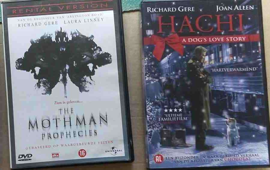 Richard Gere DVD 's + VHS - hoeft niet in 1 koop, Alle leeftijden, Ophalen of Verzenden, Zo goed als nieuw