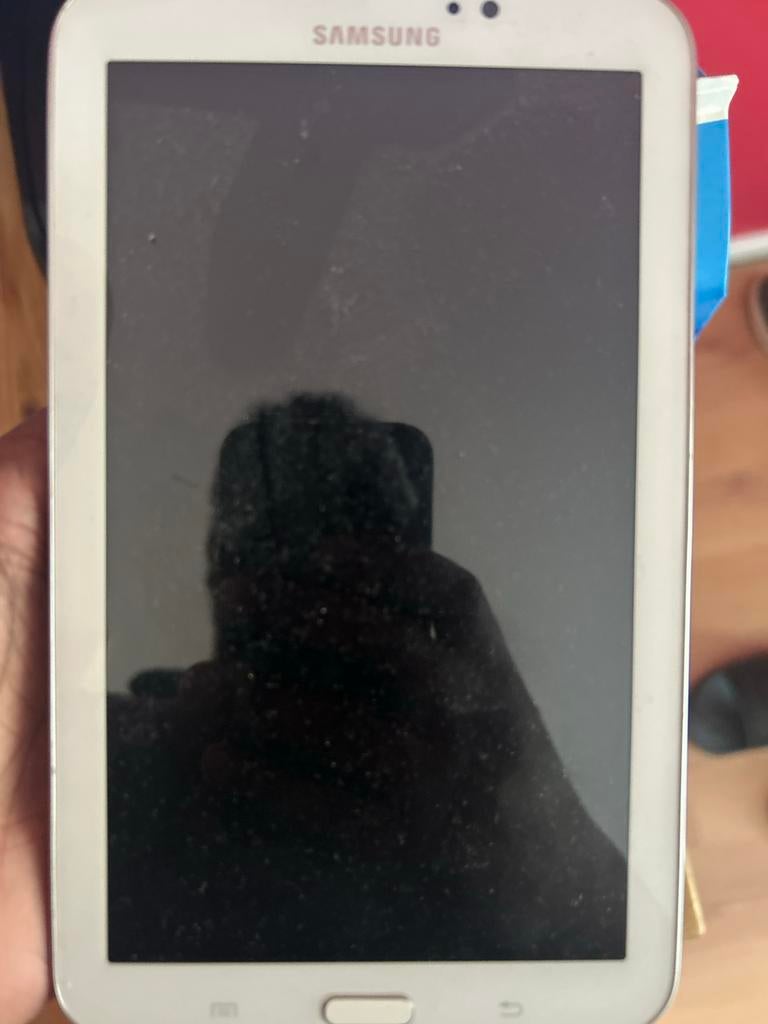 Samsung Tablet - Wit, Computers en Software, Android Tablets, Ophalen, Wi-Fi, Gebruikt, Usb-aansluiting