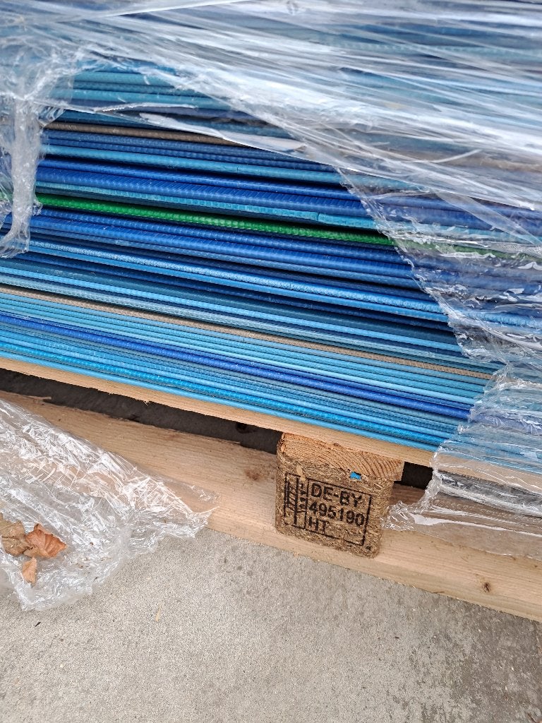 kunststof onderlegplaten voor europallet, Ophalen, Minder dan 25 mm, Overige typen, Zo goed als nieuw