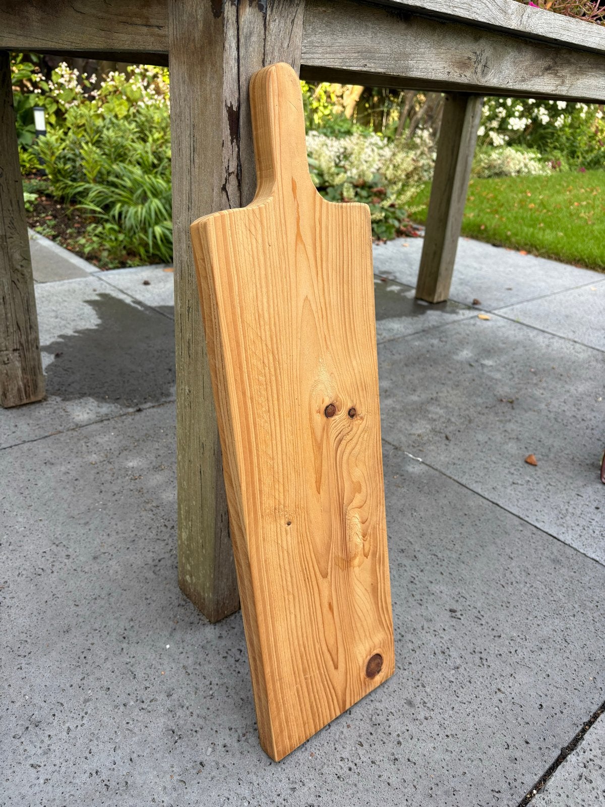 Steigerhout borrelplank - Rustiek en stijlvol, Hout, Snij-/serveerplank, Ophalen of Verzenden, Zo goed als nieuw