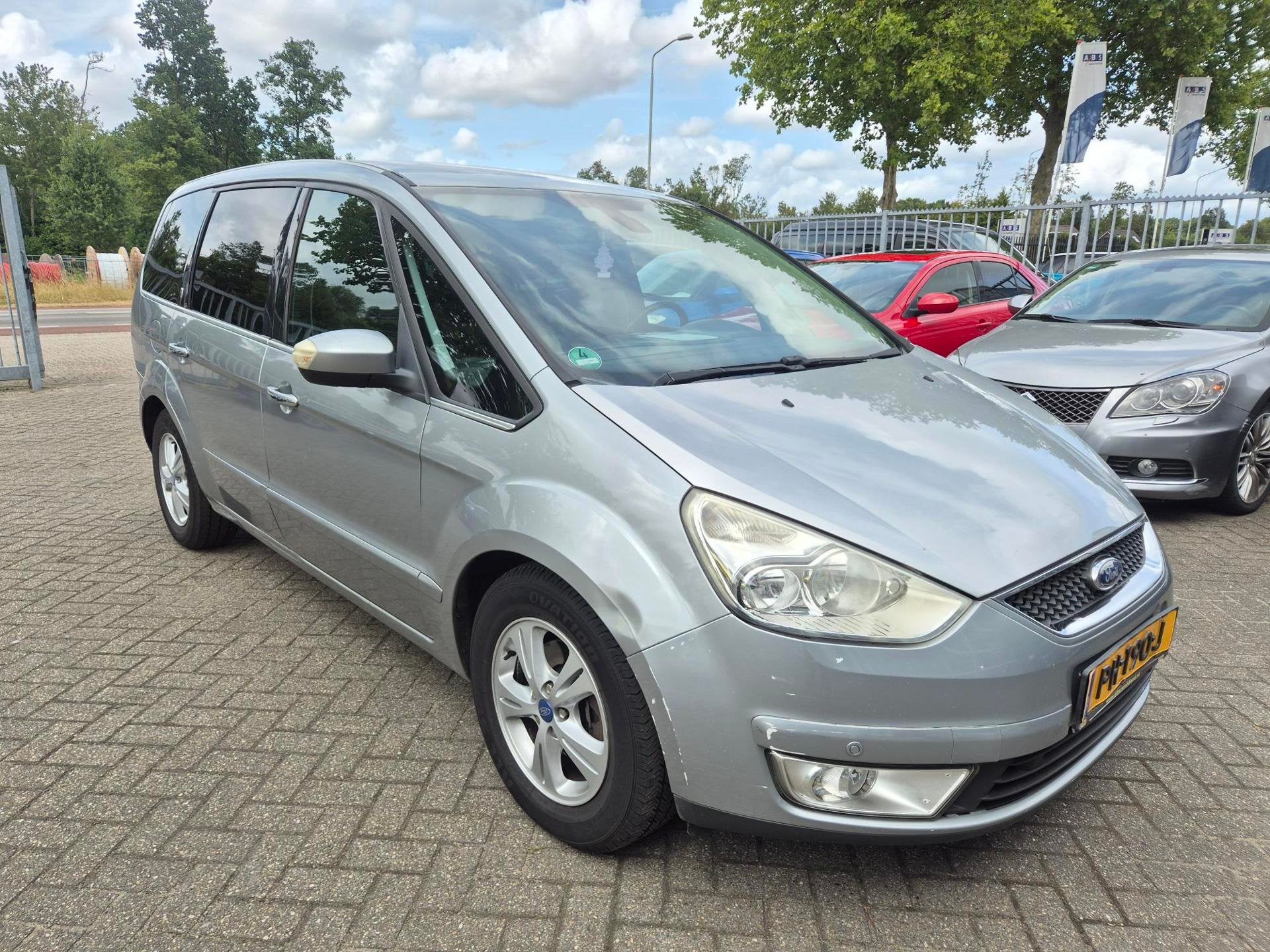 Ford Galaxy 2.0 TDCi Ghia aut 7-pers, Auto's, Ford, Zwart, 7 stoelen, Bedrijf, Diesel