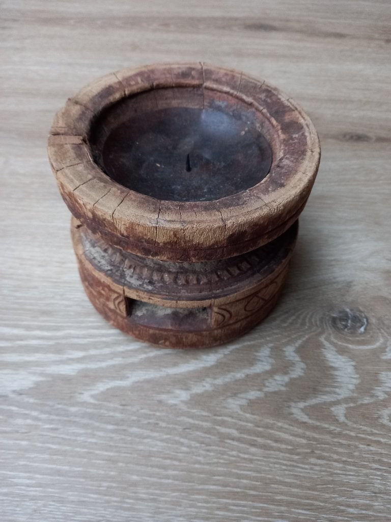 Graanverdeler kandelaar, Bruin, Nieuw, Ophalen of Verzenden, Minder dan 25 cm