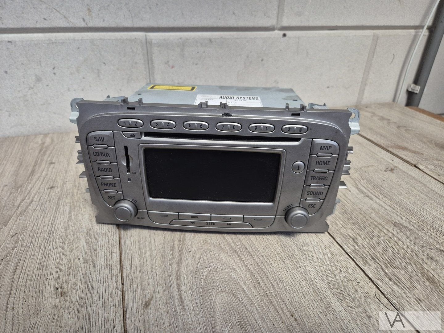Ford Focus 2 facelift radio NAVIGATIE 8m5t18k931ae €100, Gebruikt, -, -, Ophalen of Verzenden