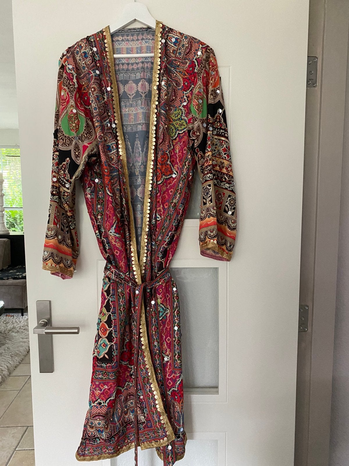 Ibiza/boho kimono, kleurrijk,spiegeltjes, nieuw, Ophalen