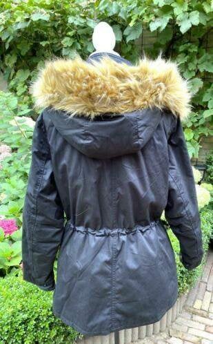 H&M jas voor de winter maat 46, Ophalen of Verzenden, Zo goed als nieuw, Maat 46/48 (XL) of groter, Zwart