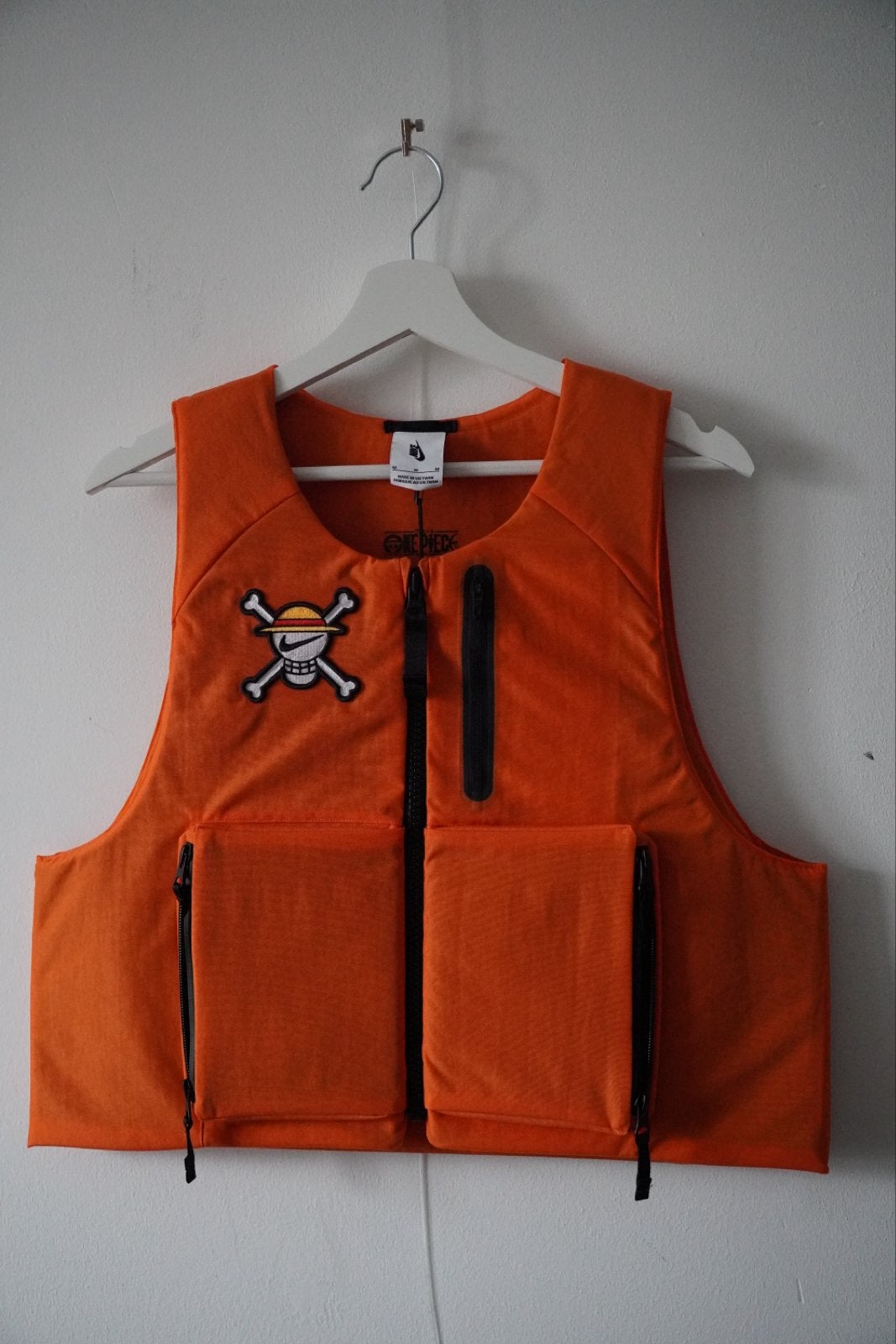Nike X One Piece - Nrg Vest "ORANGE” -M size, Polyester, NL, Nieuw, Ophalen of Verzenden