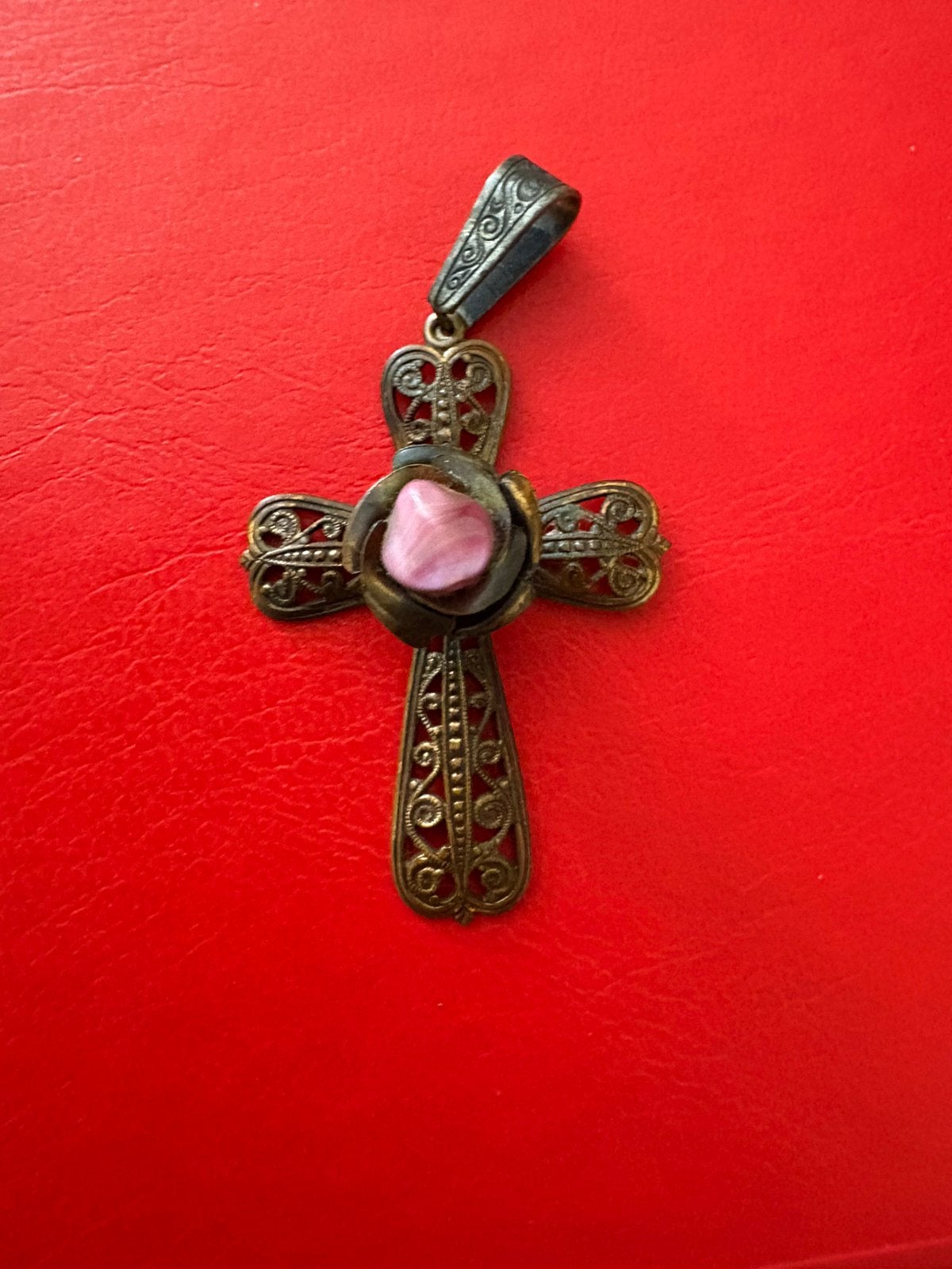 religieuse hanger/ kruisje, Verzamelen, Verzenden, Zo goed als nieuw, Overige religies