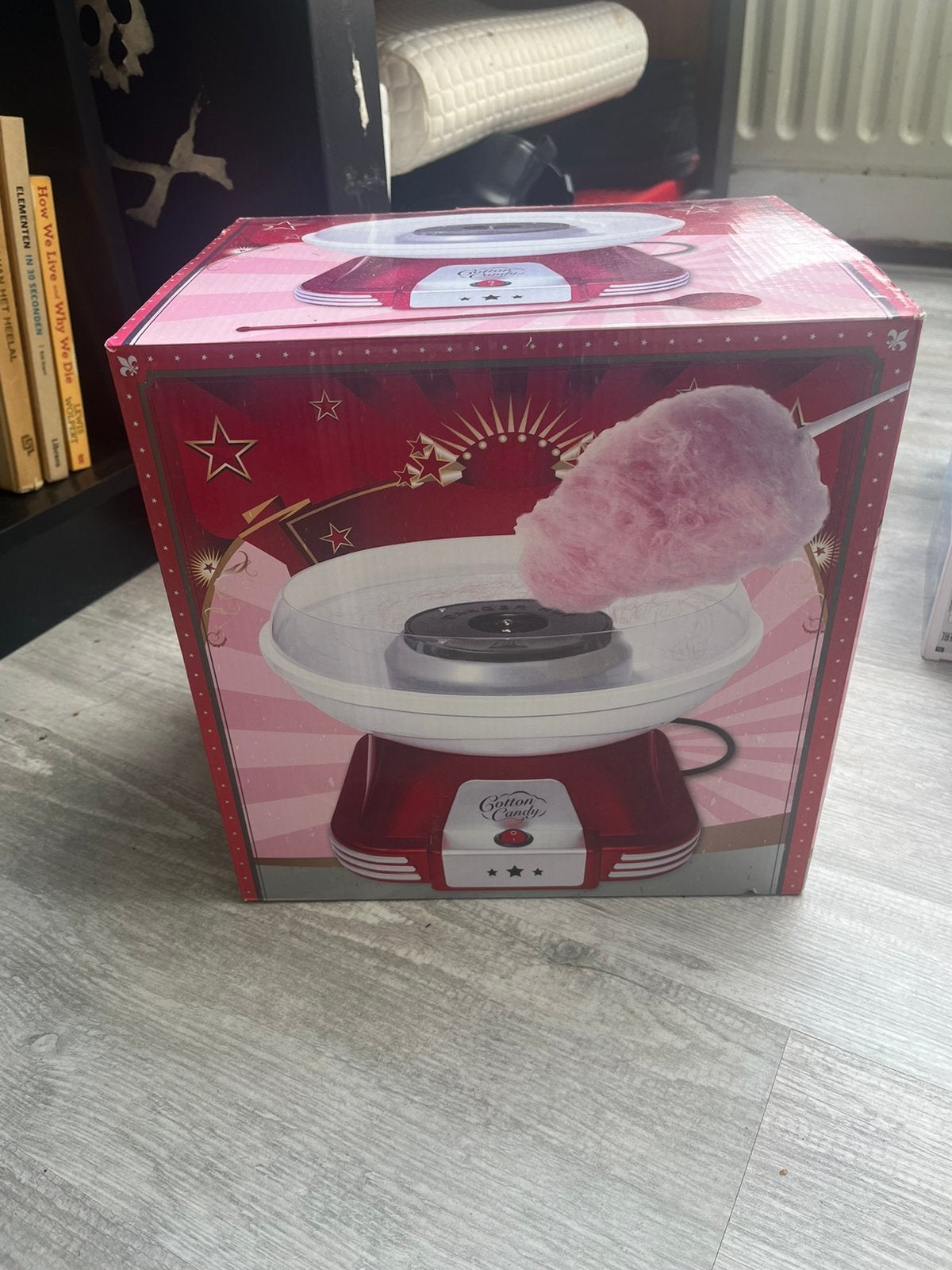 Suikerspinmachine, Ophalen, Zo goed als nieuw, 4 t/m 7 personen
