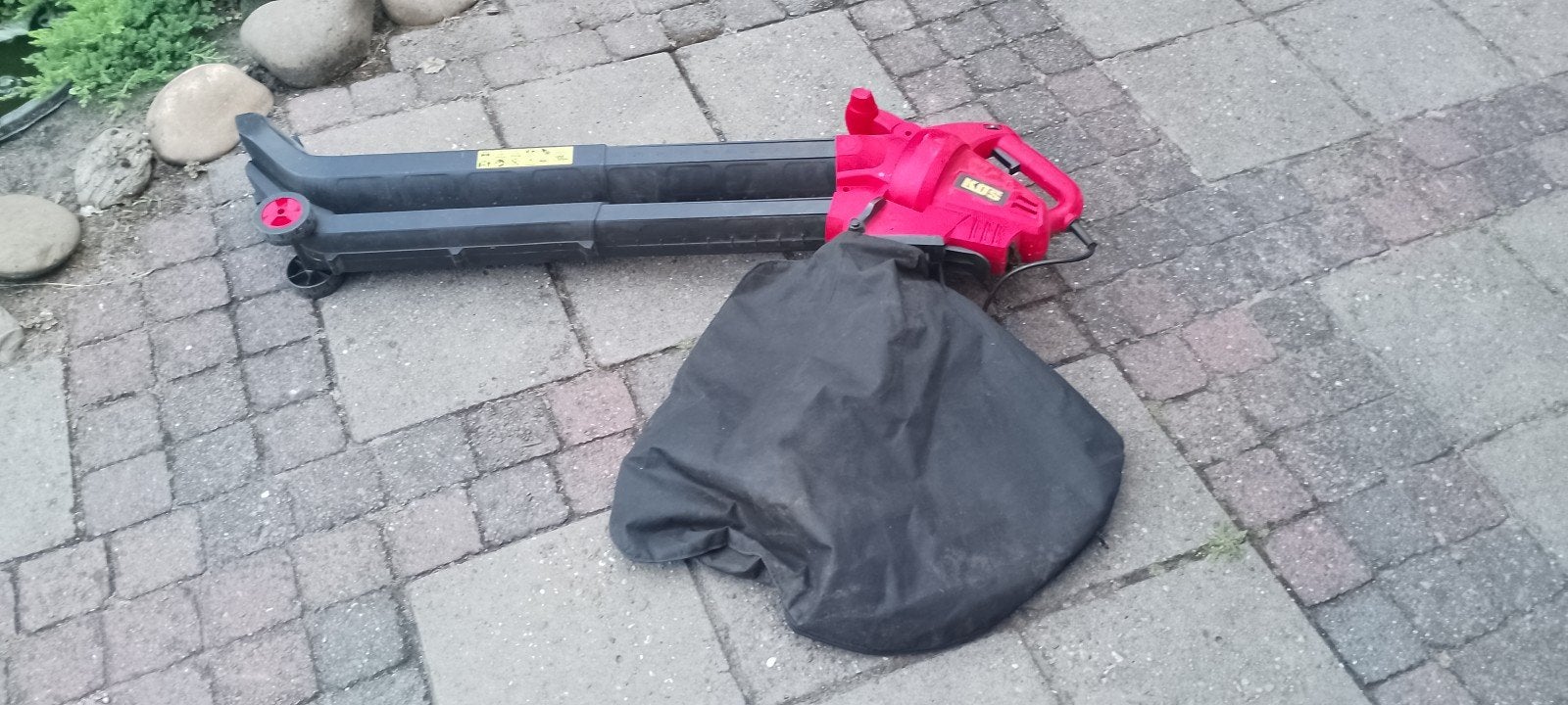 Bladblazer, Ophalen, Gebruikt, Elektrisch, Met opvangzak