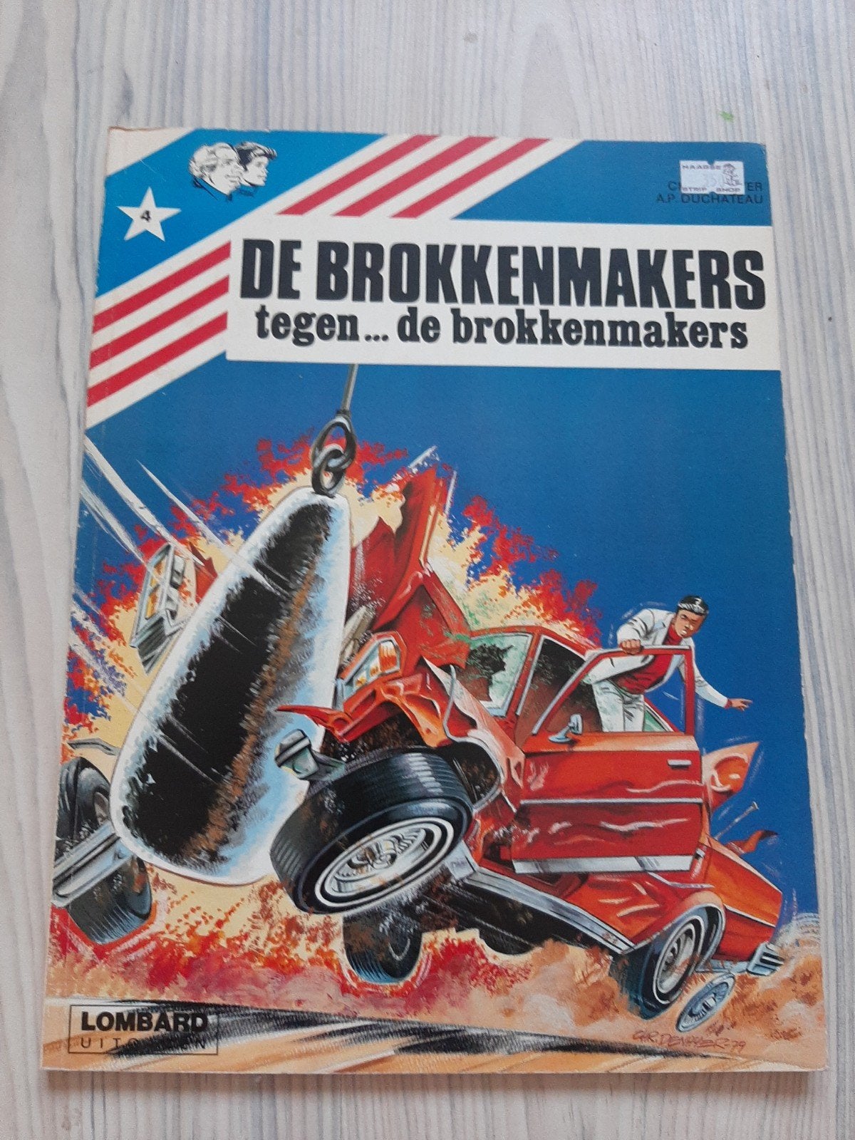De Brokkenmakers tegen... de brokkenmakers - Stripboek, Boeken, Ophalen of Verzenden