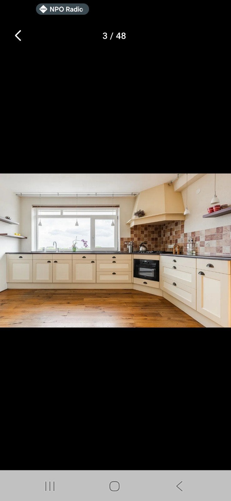 Hoekkeuken met inbouwapparatuur, Huis en Inrichting, Keuken | Complete keukens, Ophalen, Gebruikt, Hoekkeuken, Hoogglans of Gelakt