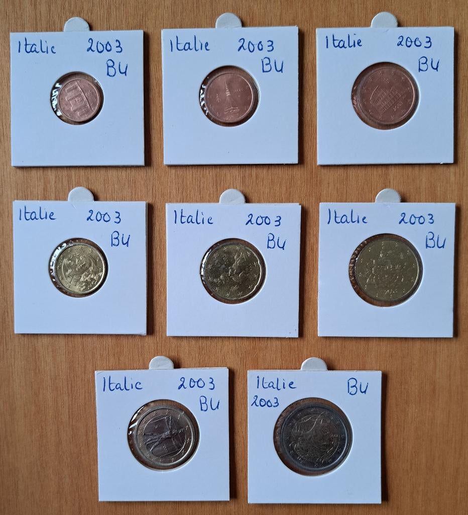Muntset Italië 2003 BU, Ophalen of Verzenden, Italië, Overige waardes, Setje